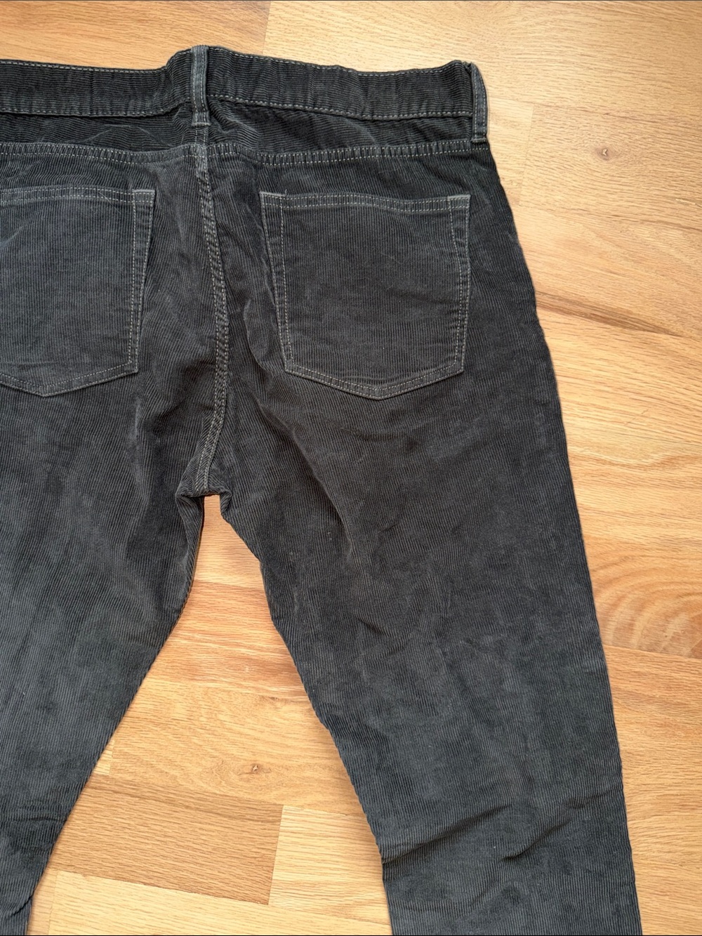 J. Crew Men's Style 250 Corduroy Pants in Dark Gray Waist 34 x Length 34 - Picture 14 of 16